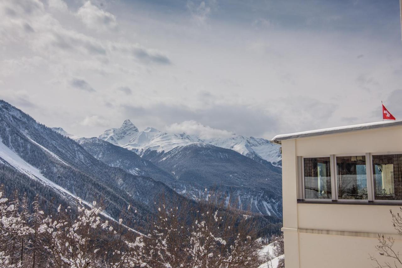 Boutique-Hotel Garni Bellevue Davos Wiesen Eksteriør billede